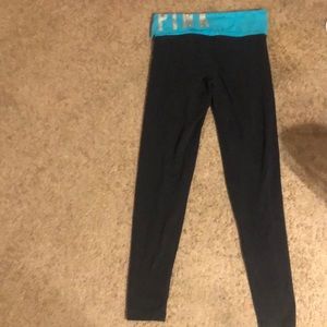Yoga pants from pink